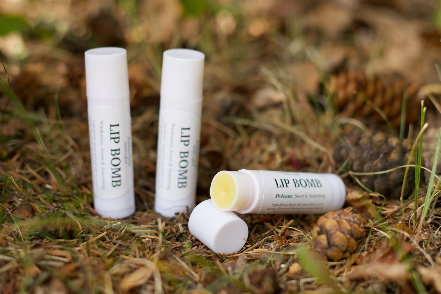 Lip BOMB: Honey and Grass-fed YAK Tallow