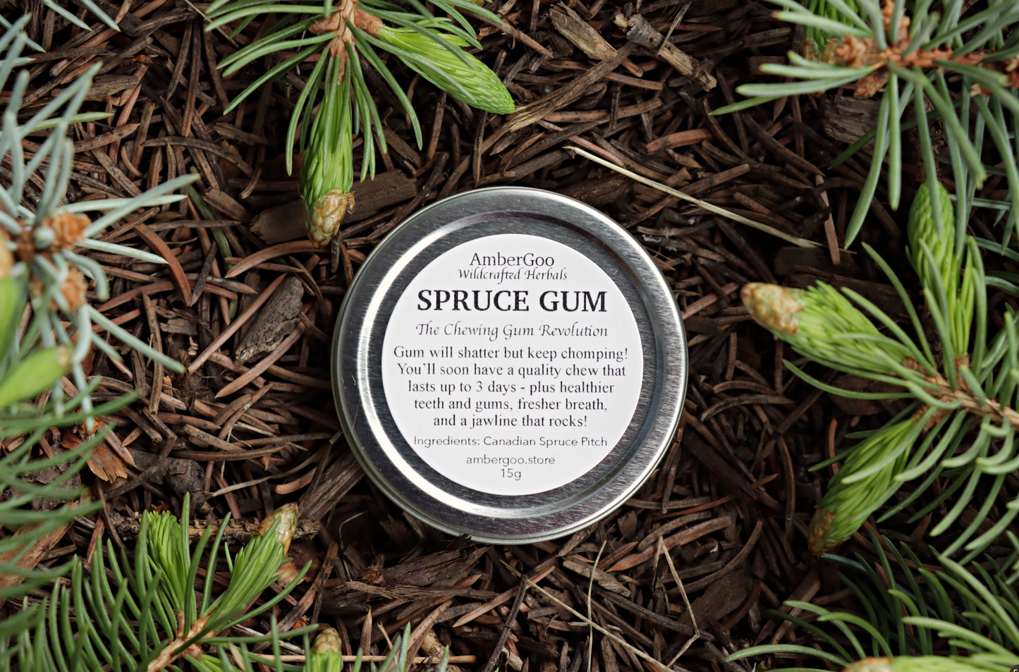 Canadian Spruce Gum 15g