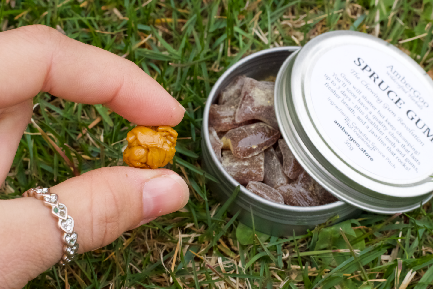 ABC Gum Pocket Tin (for your Already Been Chewed Gum)