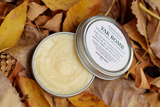 Whipped YAK BOMB: Grassfed Yak Tallow Salve Infused with Essential Oils