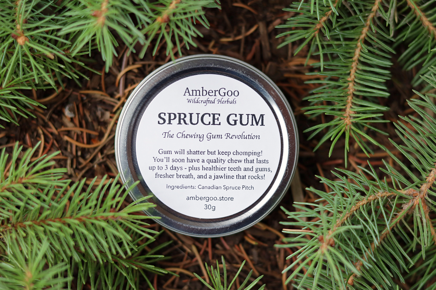 Canadian Spruce Gum 30g