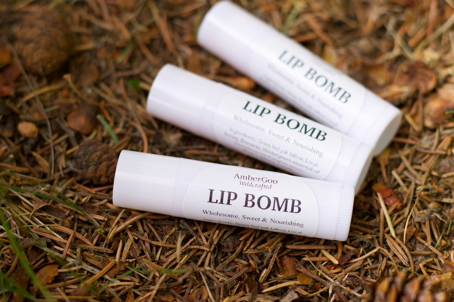 Lip BOMB: Honey and Grass-fed YAK Tallow