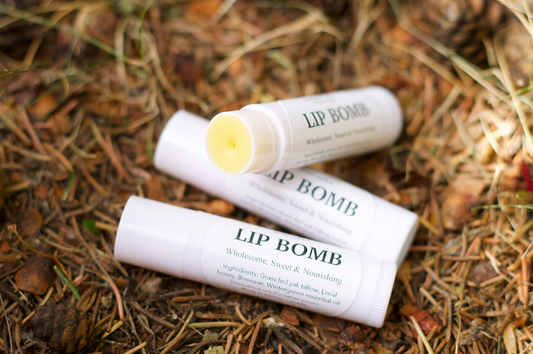 Lip BOMB: Honey and Grass-fed YAK Tallow