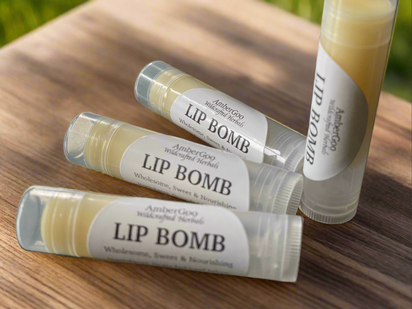 Lip Bomb: Honey and Grass-fed Tallow